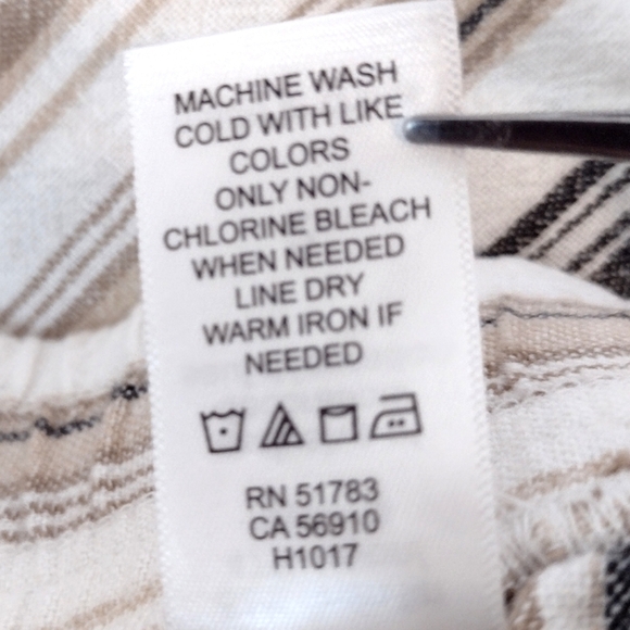 Maurices Women's Plus Linen Blend Pants Size (2) - Picture 7 of 14